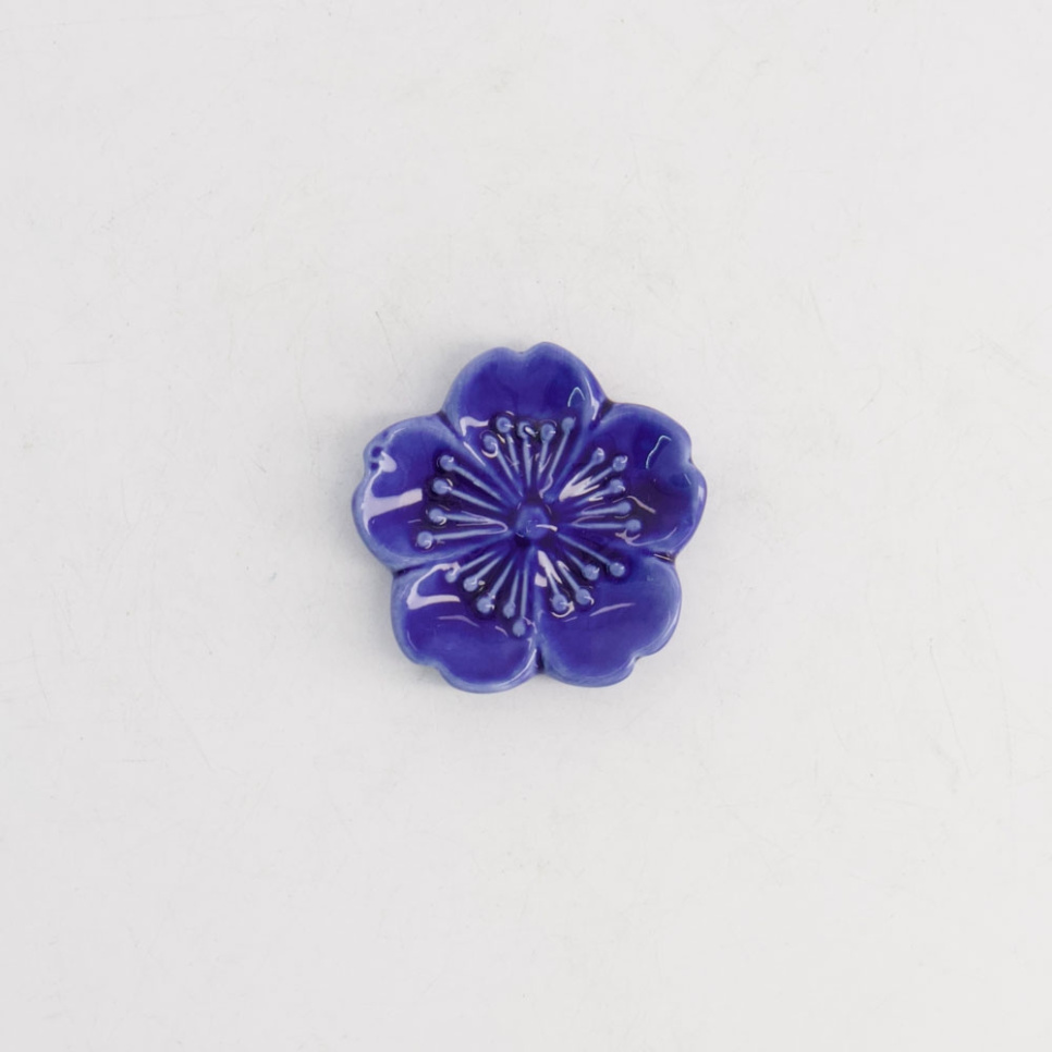 Støtte til spisepinde, Sakura - Blå