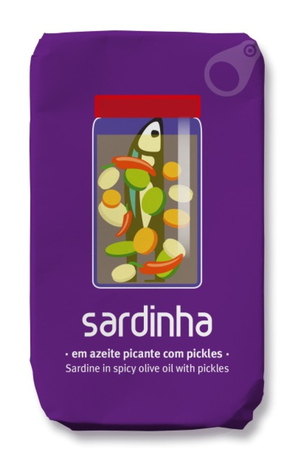 Sardiner i Olivenolie, Pickles, 120 g - Sardinha i gruppen Madlavning / Kolonial hos The Kitchen Lab (2253-36171)
