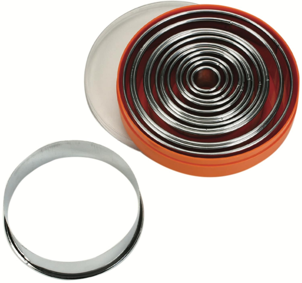 Runde udstikkere, sæt med 16 dele - Schneider i gruppen Bagning / Bageredskaber / Skærer og udskærer hos The Kitchen Lab (2254-33772)