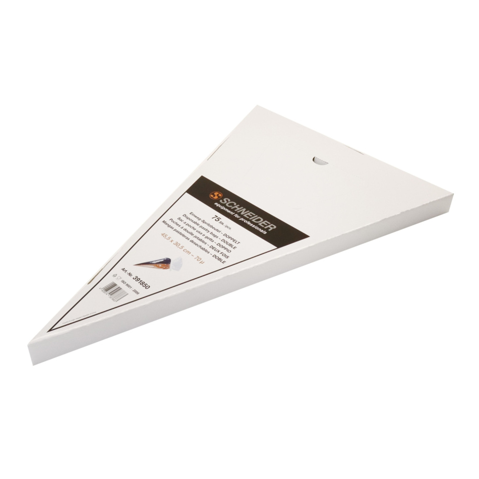 Sprøjteposer til to fyld, 75-pak - Schneider