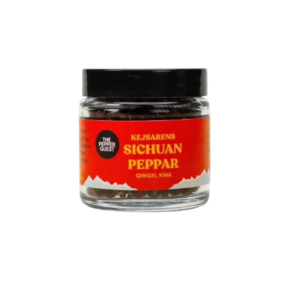 Sichuan Peppar, QingXi - The Pepper Quest i gruppen Madlavning / Krydderier & Smagsstoffer / Peber hos The Kitchen Lab (2257-33300)