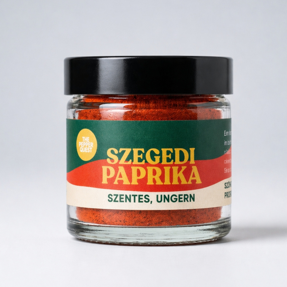 Paprikapulver, Szegedi, 40 g - The Pepper Quest i gruppen Madlavning / Krydderier & Smagsstoffer / Krydderier hos The Kitchen Lab (2257-34934)