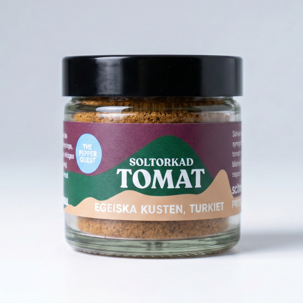 Tomatpulver, 45 g - The Pepper Quest i gruppen Madlavning / Krydderier & Smagsstoffer / Krydderier hos The Kitchen Lab (2257-34939)
