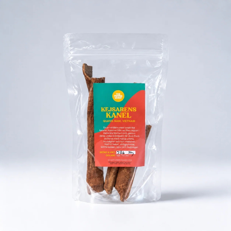 Kanelstænger, Quảng Nam, 50 g - The Pepper Quest i gruppen Madlavning / Krydderier & Smagsstoffer / Krydderier hos The Kitchen Lab (2257-36656)