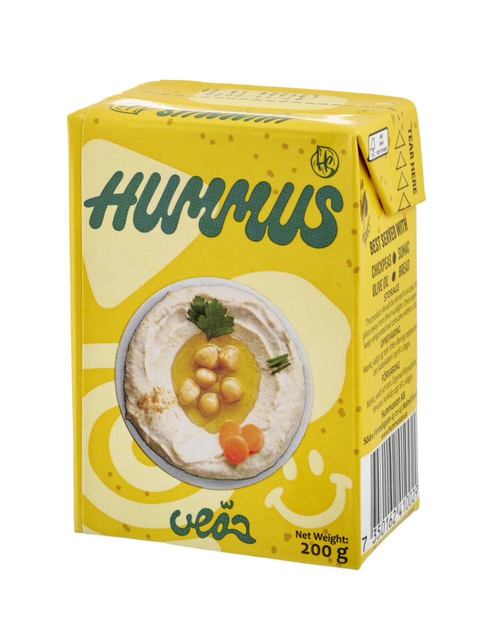 Hummus, 200 g - Hummusson i gruppen Madlavning / Kolonial hos The Kitchen Lab (2259-33350)