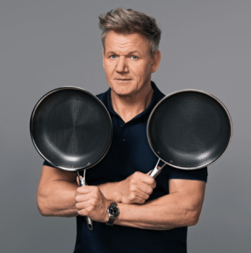 Stegepande, nonstick, 30 cm - Hexclad