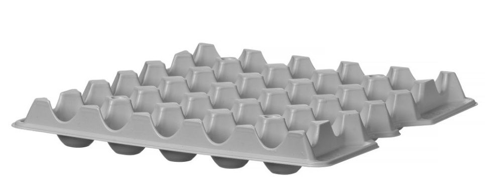 Plastik æggebakke, 4-pak - Hendi