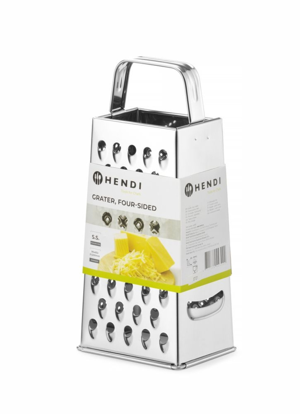 Firesidet rivejern - Hendi i gruppen Madlavning / Høvle, Snitter & Rivejern / Rivejern hos The Kitchen Lab (2294-34708)