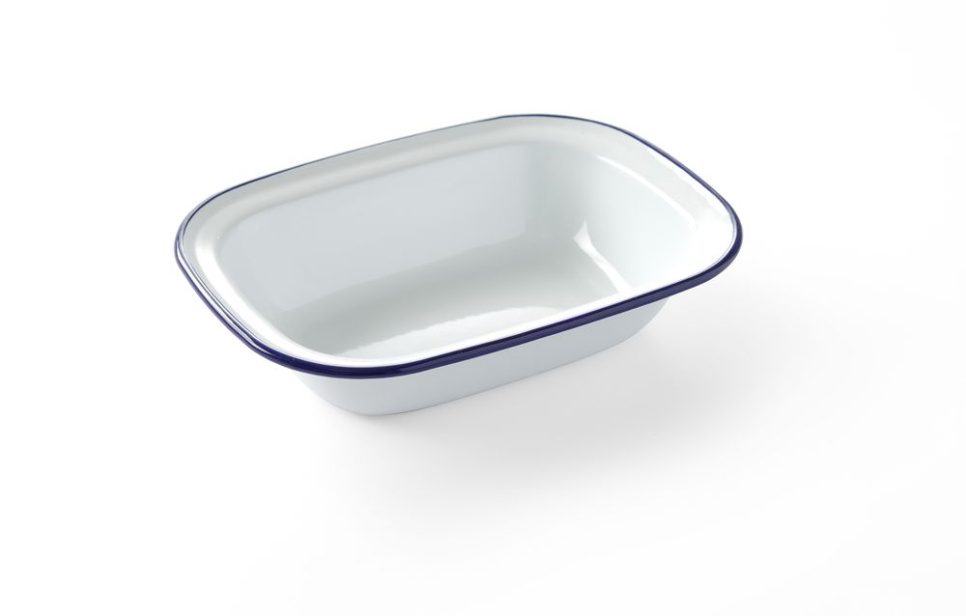 Emaljeret skål, 21,5 x 16 cm - Hendi i gruppen Borddækning / Tallerkener, Skåle og Fade / Skål hos The Kitchen Lab (2294-34736)