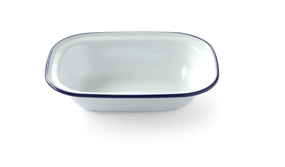 Emaljeret skål, 21,5 x 16 cm - Hendi