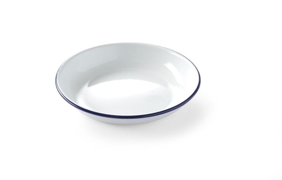 Emaljeret Dyb Tallerken, 18 cm - Hendi i gruppen Borddækning / Tallerkener, Skåle og Fade / Tallerkener hos The Kitchen Lab (2294-34739)