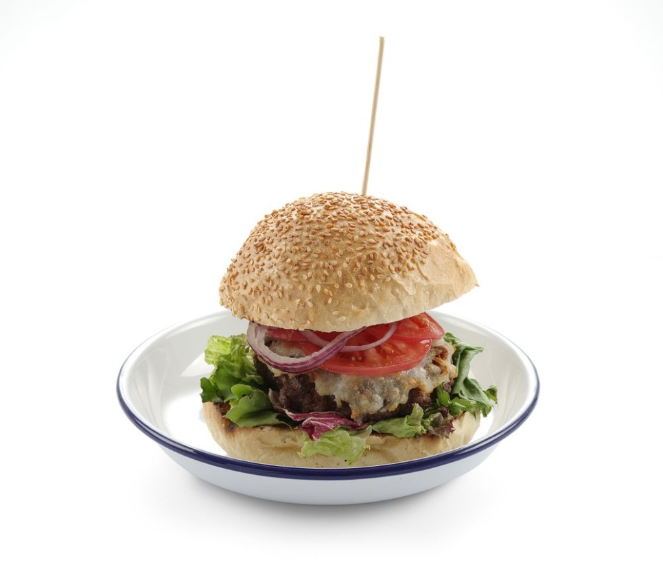 Emaljeret Dyb Tallerken, 18 cm - Hendi