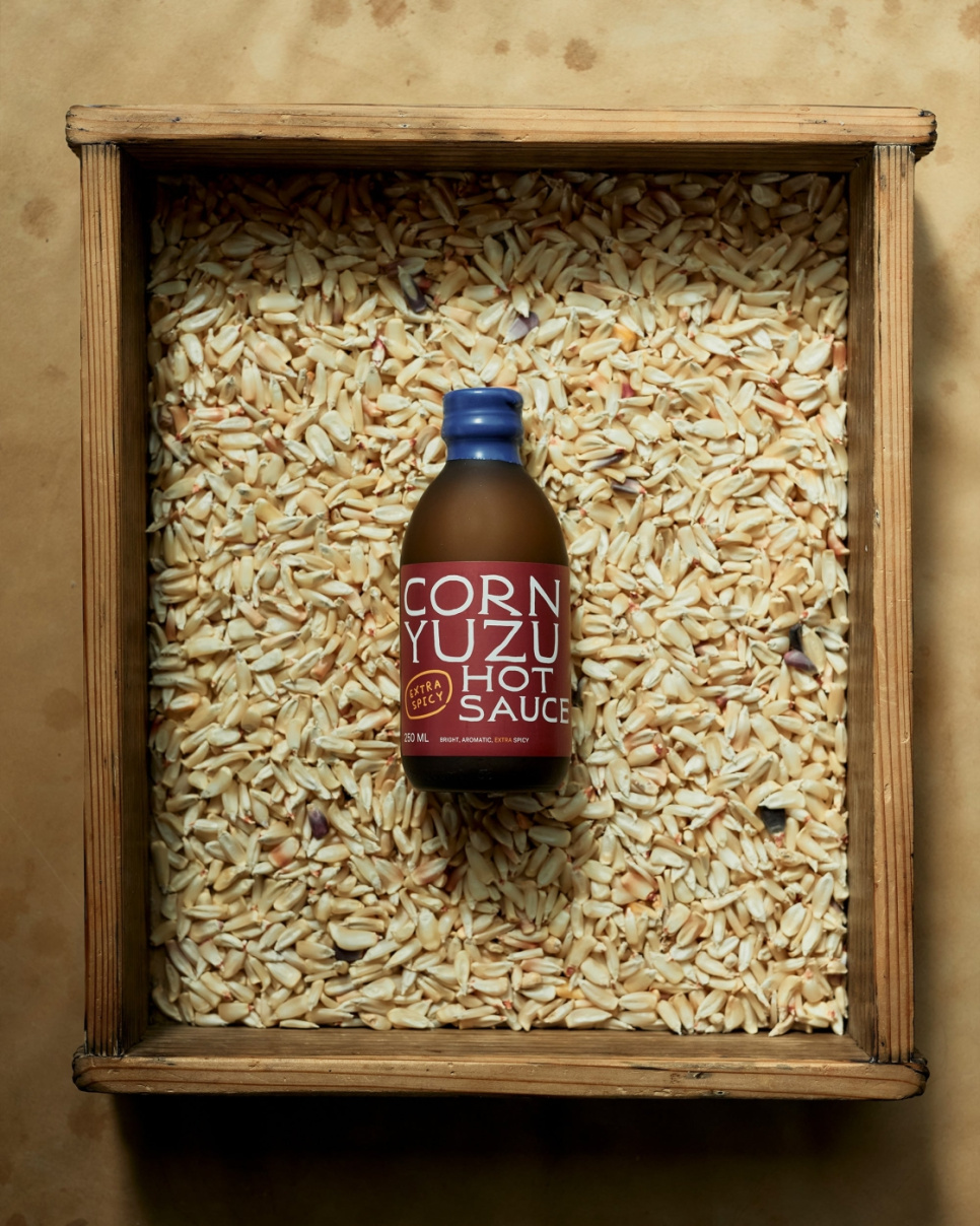 Corn Yuzu Hot Sauce, Extra Spicy, 250 ml - Noma Projects