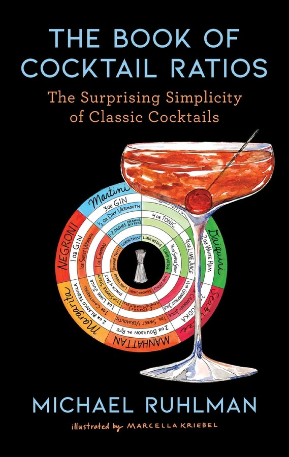 The Book of Cocktail Ratios - Michael Ruhlman i gruppen Madlavning / Kogebøger / Drinks og cocktails / hos The Kitchen Lab (2304-36060)