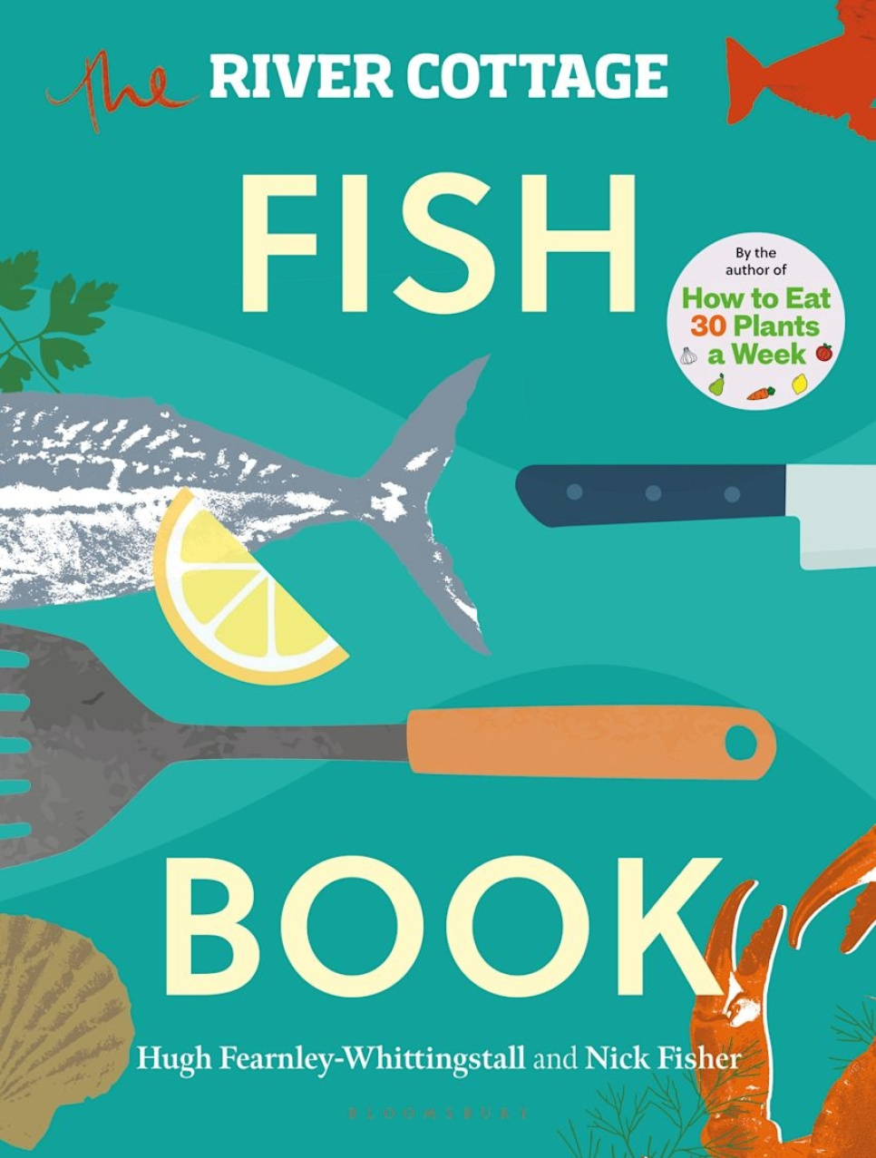 The River Cottage Fish Book - Hugh Fearnley-Whittingstall, Nick Fisher i gruppen Madlavning / Kogebøger / Råvarer & Teknik / Fisk & Skaldyr hos The Kitchen Lab (2304-36130)