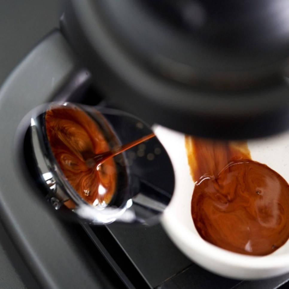 Subminimal UpShot espressospejl, sort