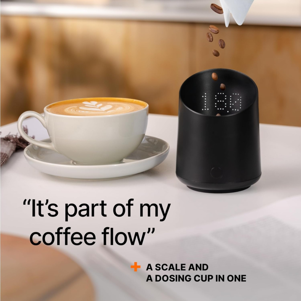 Subminimal SubScale espressovægt, sort